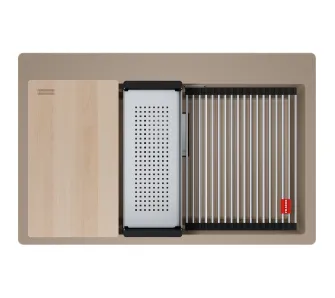 Zlewozmywak Franke Kanon KNG PRO 610-73 FTL Granitowy Cappuccino