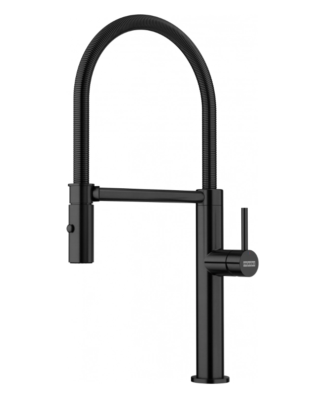 Bateria Franke Pescara semi-pro Czarny Stal szlachetna