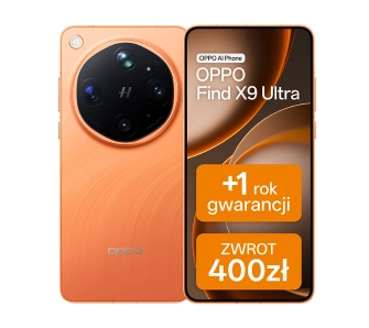 Smartfon OPPO Find X9 Ultra 12/512GB 6,82" 144Hz 200Mpix Pomarańczowy