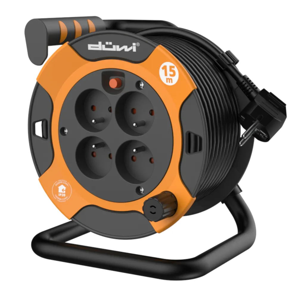 Przedłużacz bębnowy Duwi 24622 3G1,0 15m