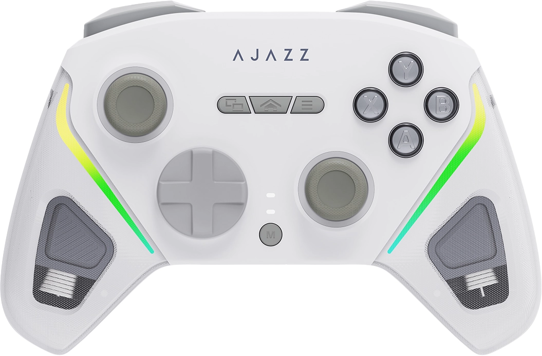 Pad Ajazz GP100 do Nintendo Switch, PC Android, iOS Bezprzewodowy Biały