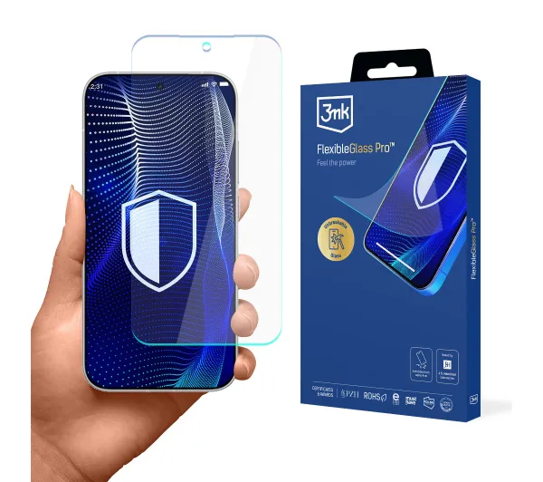 Szkło 3mk do Xiaomi Poco X8 Pro Max hybrydowe, mocne, ochronne, cienkie, 7H
