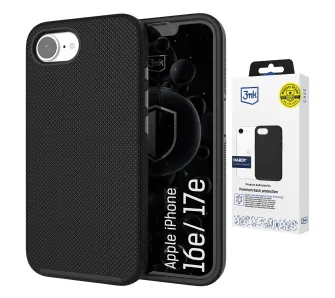 Etui 3mk Hardy Shockproof MagCase do iPhone 16E/ iPhone 17E Czarny
