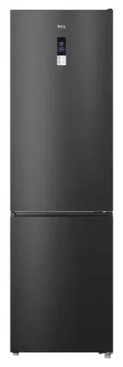 Lodówka TCL RP350BBE0 Pełny No Frost 201cm Black Inox