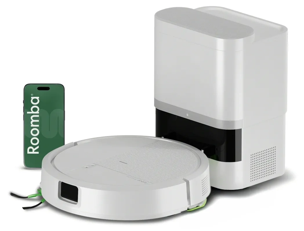 Robot sprzątający iRobot Roomba 115 Combo Y454240 Funkcja mopowania Stacja oczyszczająca Tworzenie mapy pomieszczenia 62dB