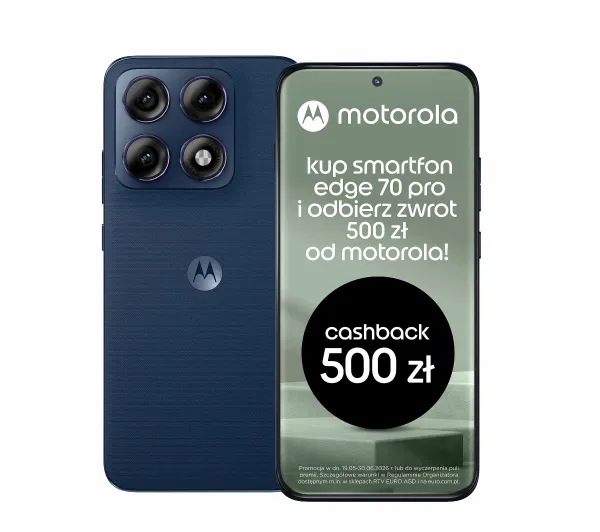 Motorola edge 70 pro 8/256GB 6,8" 144Hz 50Mpix Niebieski