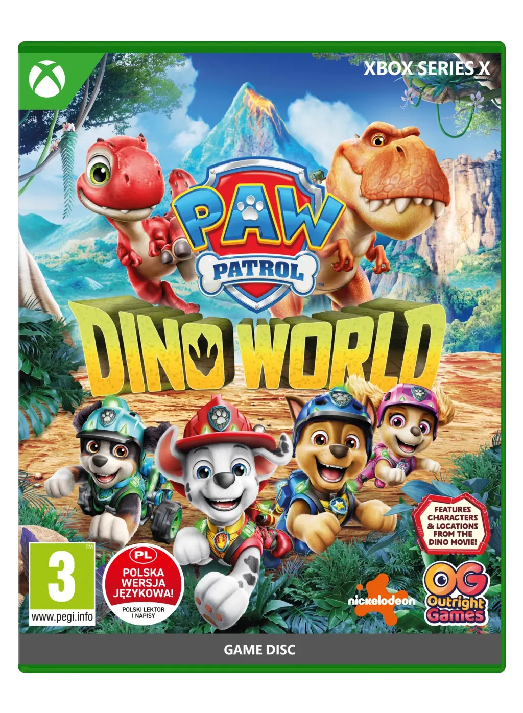 Psi Patrol: Dinoświat Gra na Xbox Series X