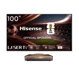 Projektor do kina domowego Hisense 100L9Q 4K UHD Laser  Wi-Fi Bluetooth AirPlay VIDAA OS