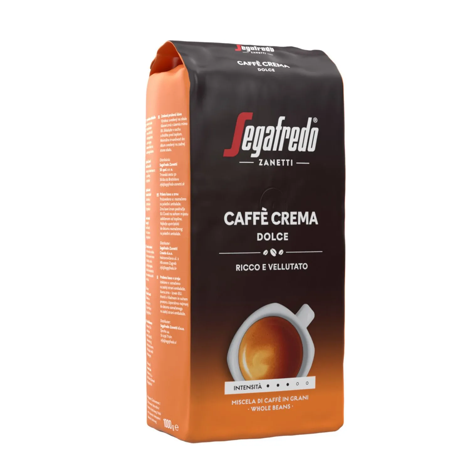 Kawa ziarnista Segafredo Caffe Crema Dolce 1kg