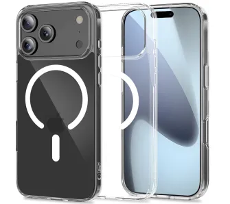 Etui Tech-Protect FlexAir Hybrid MagSafe do iPhone 17 Pro Przezroczysty