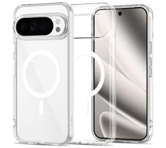 Etui Tech-Protect FlexAir Hybrid MagSafe do Google Pixel 10/10 Pro Przezroczysty