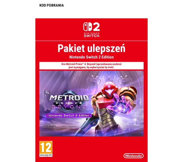 Metroid Prime 4 Beyond Upgrade Pack Nintendo Switch 2 Edition [Bon Aktywacyjny]
