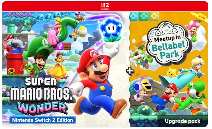 Super Mario Bros. Wonder Upgrade Pack Nintendo Switch 2 Edition + Meetup  [Bon Aktywacykny]