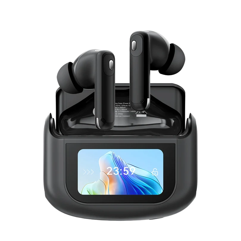 Słuchawki bezprzewodowe Blackview AirBuds 12 Dokanałowe Bluetooth 5.4 Czarny