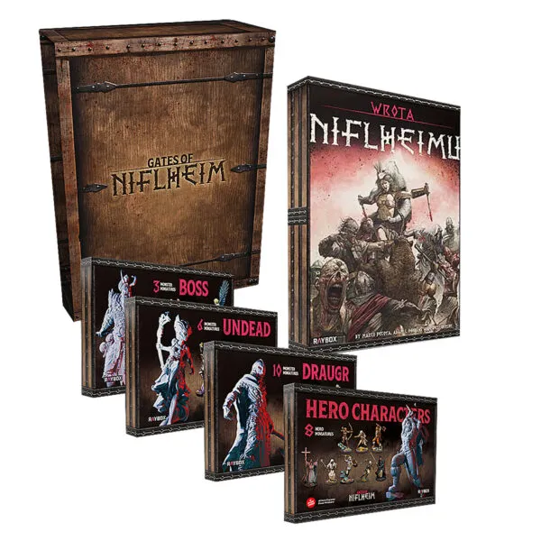 Gra planszowa Wrota Niflheimu Edycja Deluxe