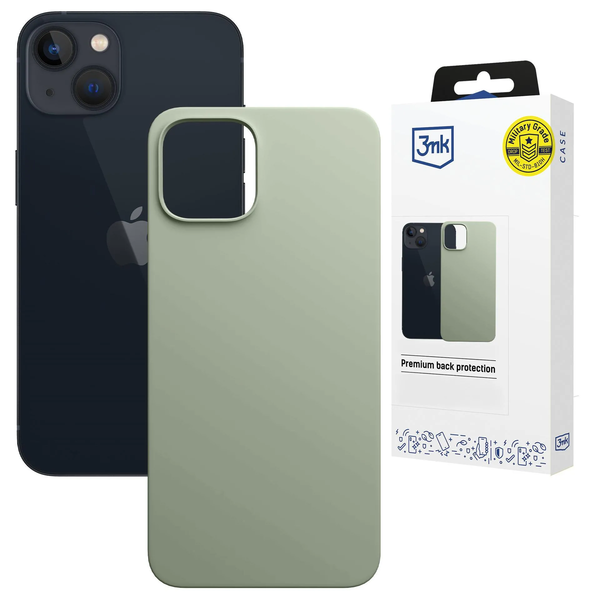 Etui 3mk Hardy Mellow MagCase do iPhone 15 Zielony