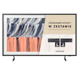 Telewizor Samsung The Frame QE43LS03HEU 43" QLED 4K HDMI 2.1 DVB-T2 + dopasowany uchwyt w zestawie