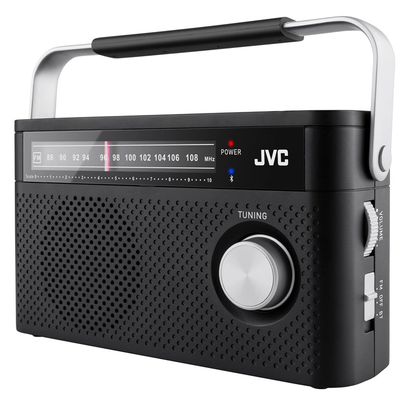 Radioodbiornik JVC RA-E315B Radio FM Bluetooth Czarny