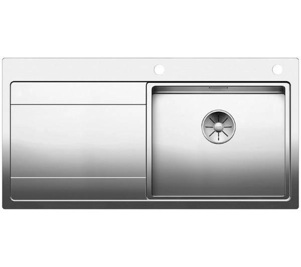 Zlewozmywaki kuchenne - Blanco DIVON II 5 S-IF 521660 Stalowy Srebrny