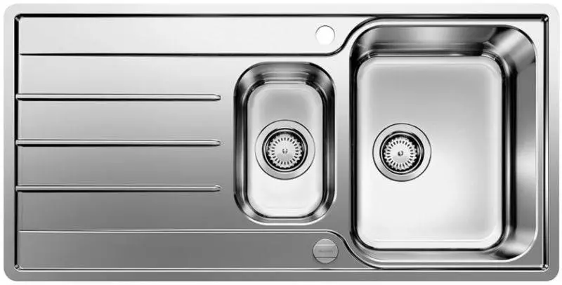 Zlewozmywak Blanco LEMIS 6 S-IF 523033 Stalowy Srebrny