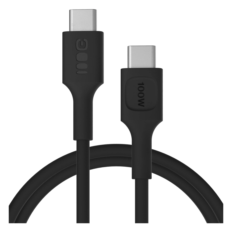 Kabel Green Cell PowerFlex PD USB-C do USB-C 1,2m 100W Czarny
