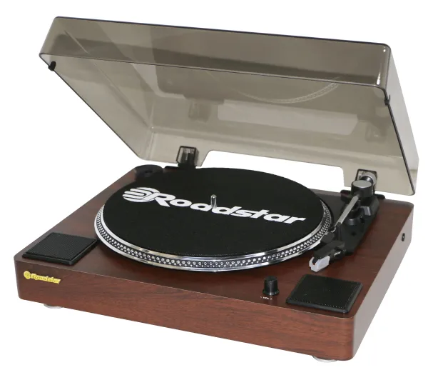 Roadstar TT-260SPK Manualny Napęd paskowy Przedwzmacniacz Brązowy
