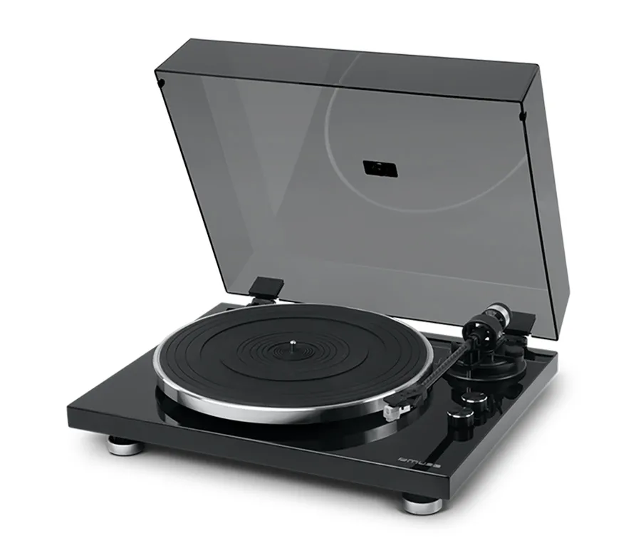 Gramofon Muse MT-109 BTO Manualny Napęd paskowy Przedwzmacniacz Bluetooth Czarny
