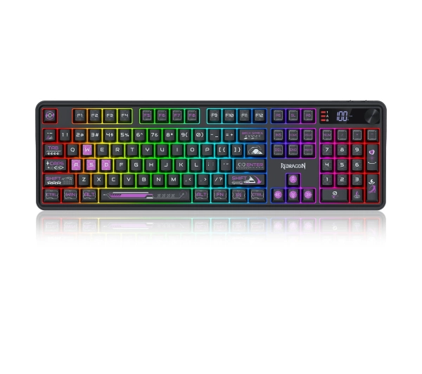 Redragon Volcano  K526BP-PRO Czarno-Fioletowy