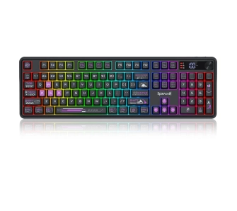 Klawiatura membranowa Redragon Volcano K526BP-PRO Czarno-Fioletowy
