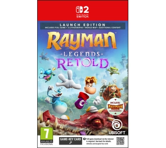 Rayman Legends Retold Launch Edition Gra na Nintendo Switch 2