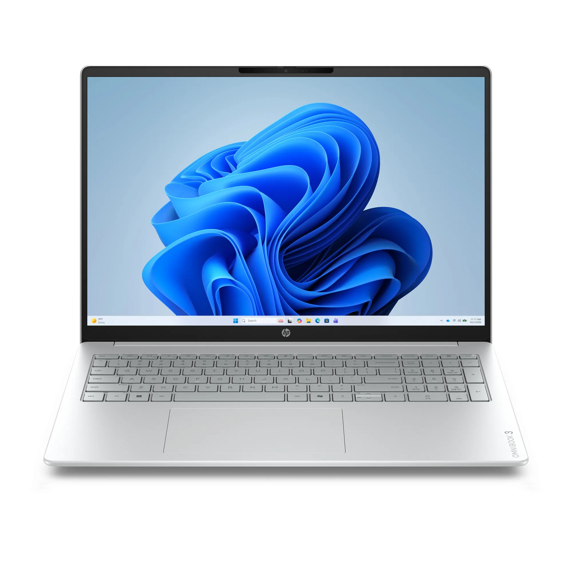 Laptop HP OmniBook 3 16-bv0003nwx 16" Ryzen AI 5 430 16GB RAM 512GB Dysk SSD Win11 Srebrny Funkcje AI
