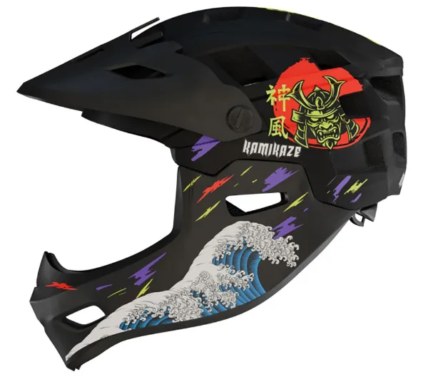 Kamikaze RONIN Wave Black L Czarny
