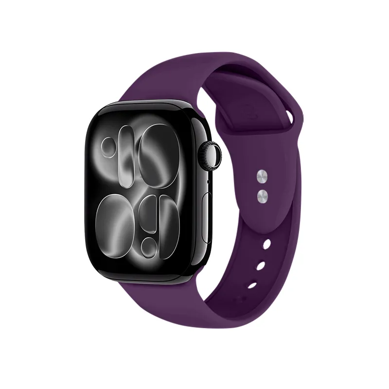 Pasek Crong Liquid do Apple Watch 38/40/41/42mm Śliwkowy