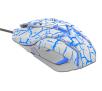 Myszka gamingowa E-BLUE Auroza Gaming EMS639 E-box Biały/paski