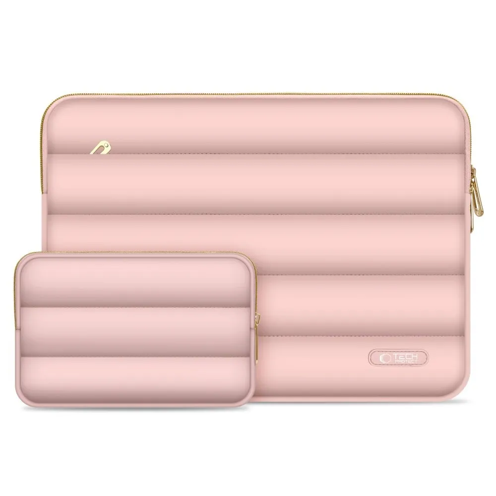 Etui na laptop Tech-Protect Puffy 14" Różowy