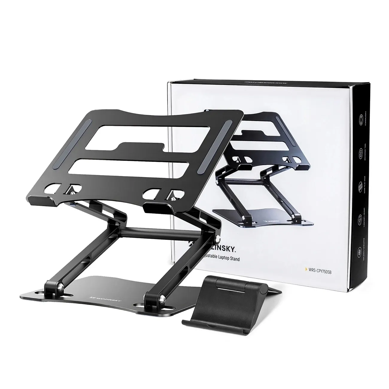 Podstawka na laptopa Wozinsky WRS-CPY75DSB Czarny