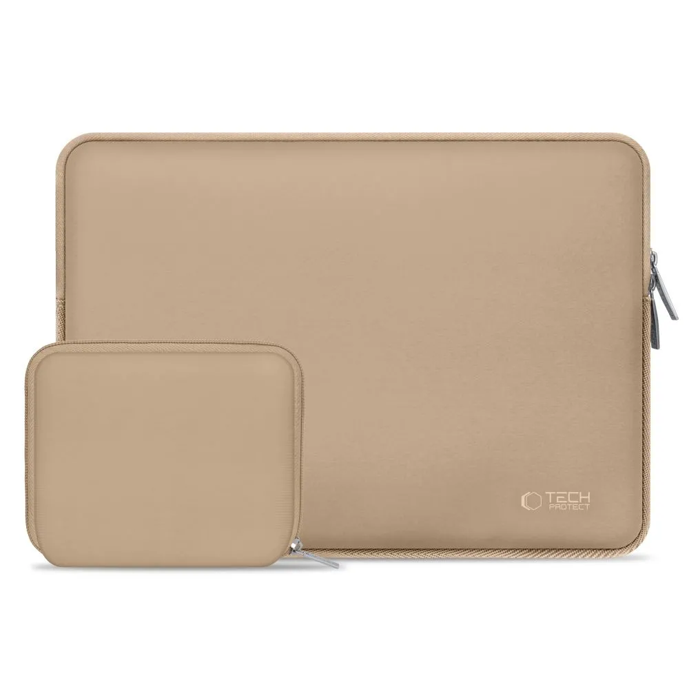 Etui na laptop Tech-Protect Neoslim 13-14" Beżowy