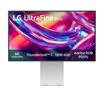 Monitor LG UltraFine evo 32U990A-S 31,5" 6K Nano IPS Black 60Hz 5ms Thunderbolt 5