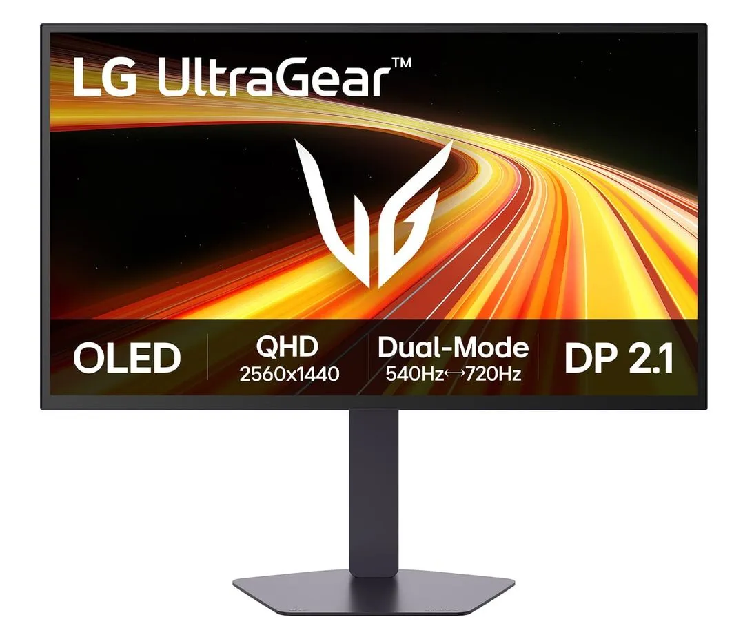 Monitor LG UltraGear 4. gen. 27GX790B-B 26,5" 2K OLED Primary RGB Tandem Dual Mode 540Hz/720Hz 0,02ms Gamingowy
