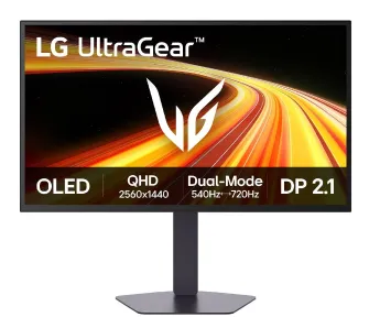 Monitor LG UltraGear 4. gen. 27GX790B-B 26,5" 2K OLED Primary RGB Tandem Dual Mode 540Hz/720Hz 0,02ms Gamingowy
