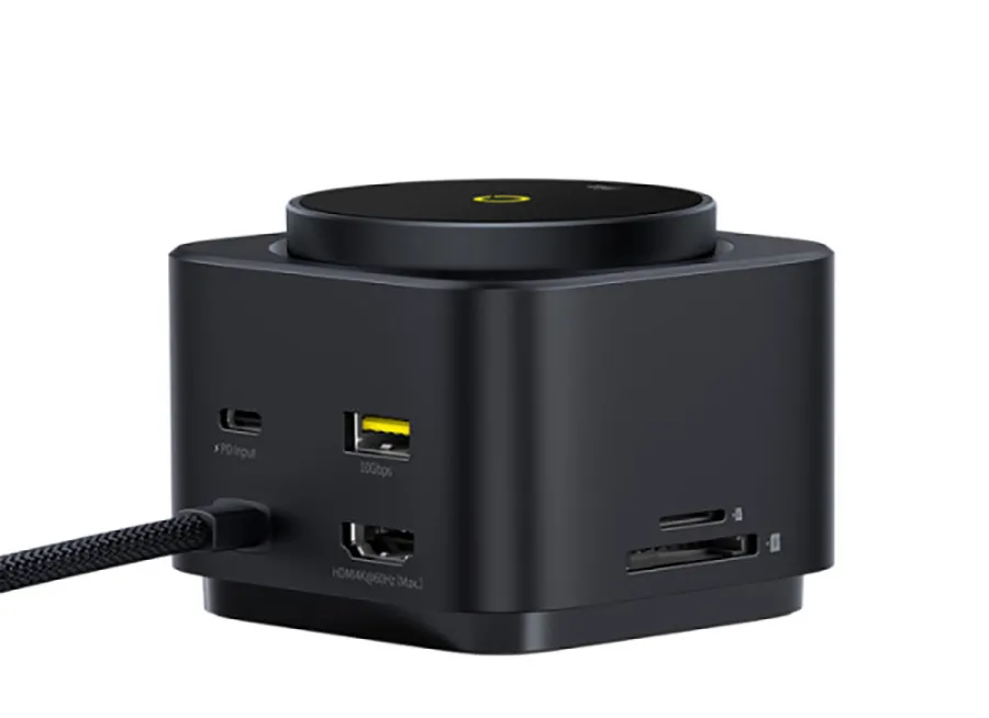 Stacja dokująca Baseus MagPro Series II 7w1 Qi2 15W Czarny