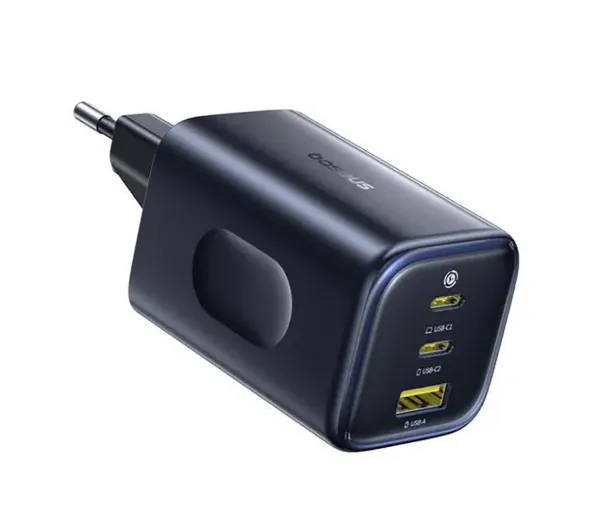 Baseus PicoGo AE11 USB-A 2x USB-C 100W Czarny
