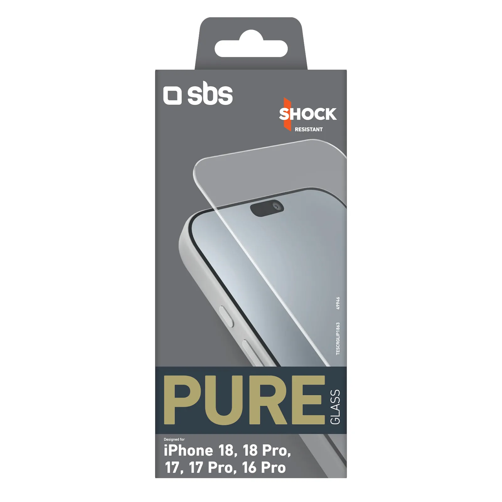 Szkło hartowane SBS Pure Glass do iPhone 18/18 Pro