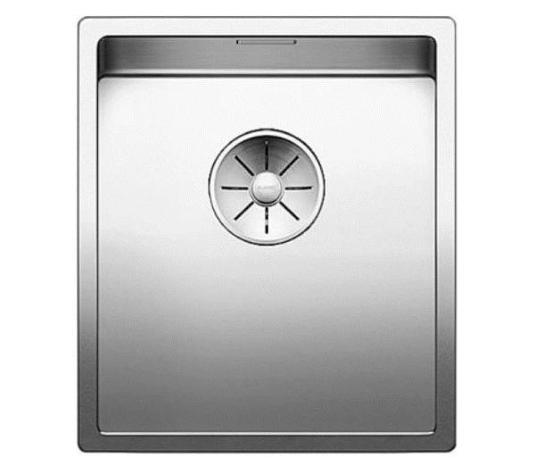 Zlewozmywaki kuchenne - Blanco CLARON 340-U 521571 Stalowy Srebrny