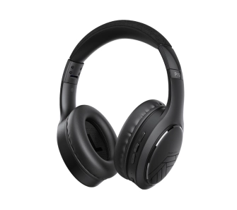 Słuchawki bezprzewodowe PowerLocus P19 Black Nauszne Bluetooth 5.3 Czarny