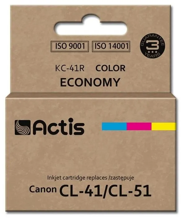 Tusz Actis KC-41R (zamiennik CL-41 / CL-51) Kolor 18 ml