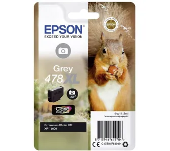 Tusz Epson 478XL Szary 11.2 ml C13T04F64010