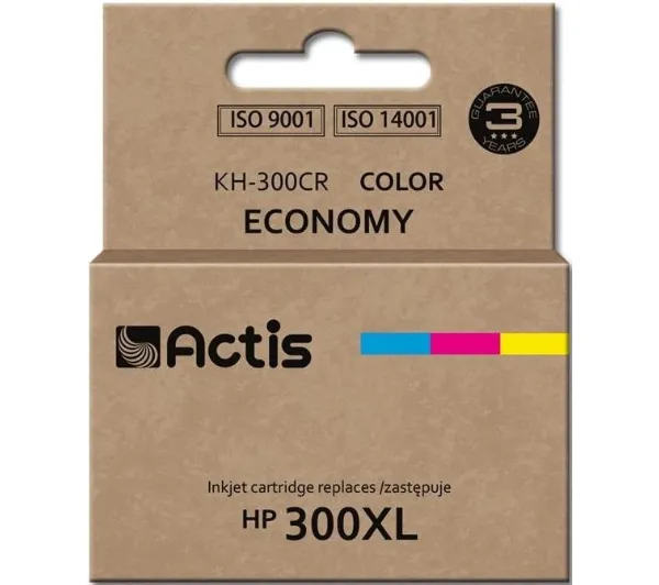 Actis KH-300CR Tusz do drukarki HP, Zamiennik HP 300XL CC644EE;  Standard;  21 ml;  kolor.