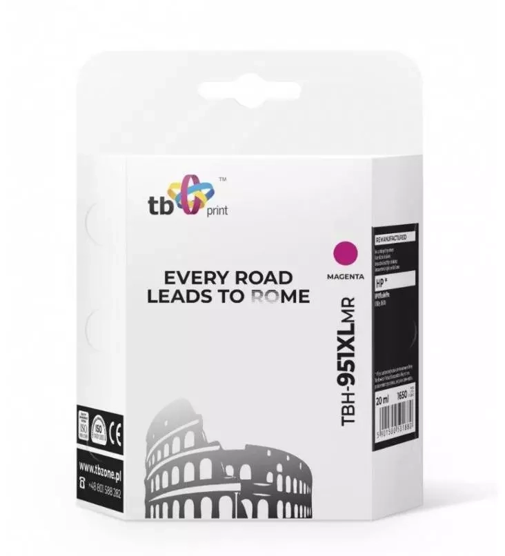 Tusz TB Print TBH-951XLMR (zamiennik 951XL) Purpurowy 20 ml