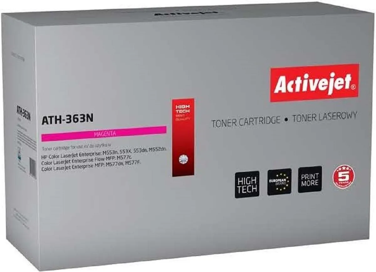 Toner ActiveJet ATH-363N (zamiennik 508A) Purpurowy
